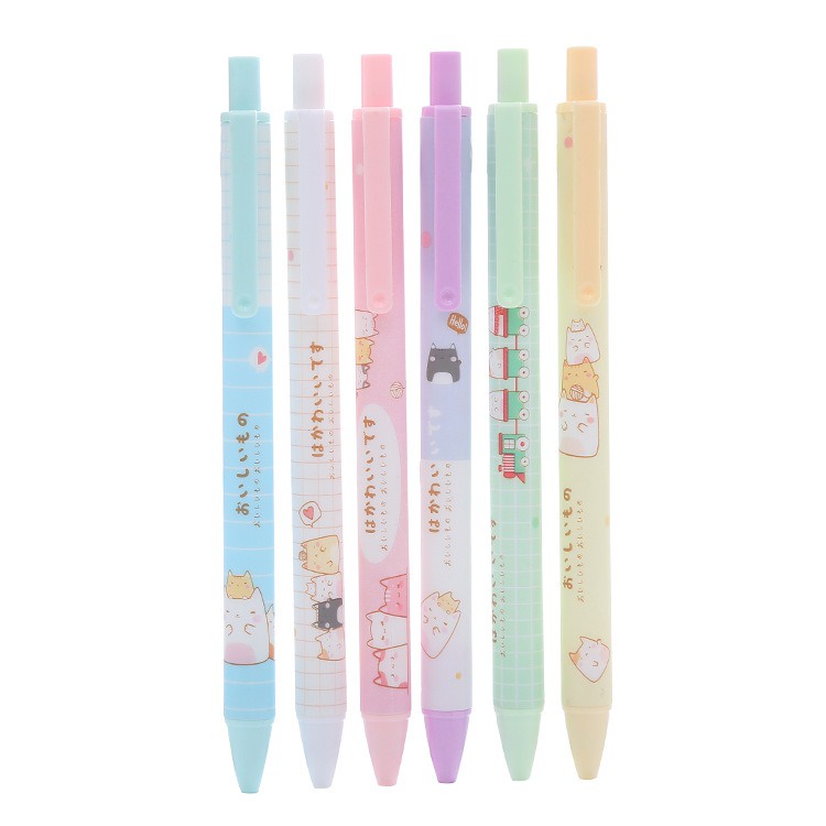 6pcs Pena Pulpen Pen Set Cetek Cetekan OSM-ST0306