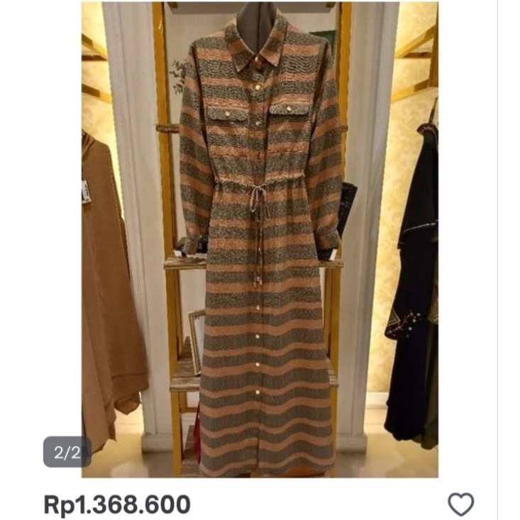 preloved abaya hikmat original