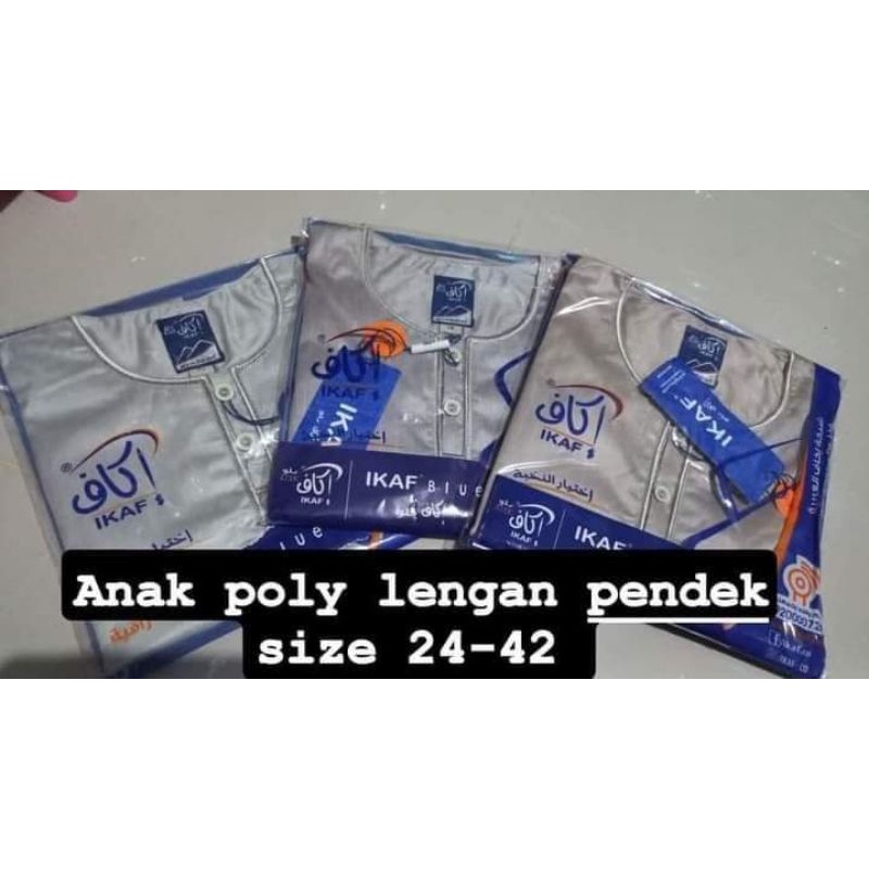 JUBAH IKAF KIDS | GAMIS ANAK | JUBAH SAUDI | LENGAN PENDEK DAN LENGAN PANJANG