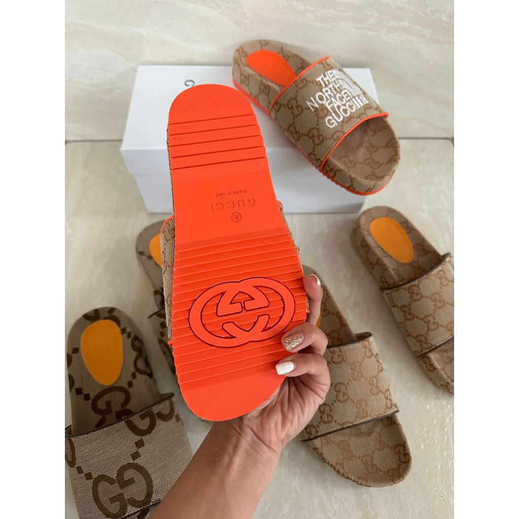 GC canvas slide sandal