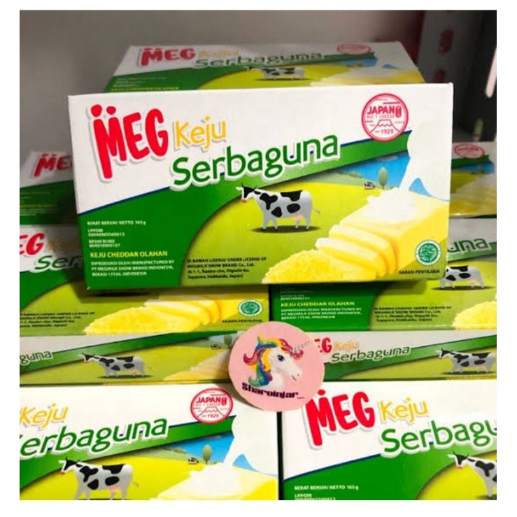 

keju meg 165gr_bahan roti murah lengkap