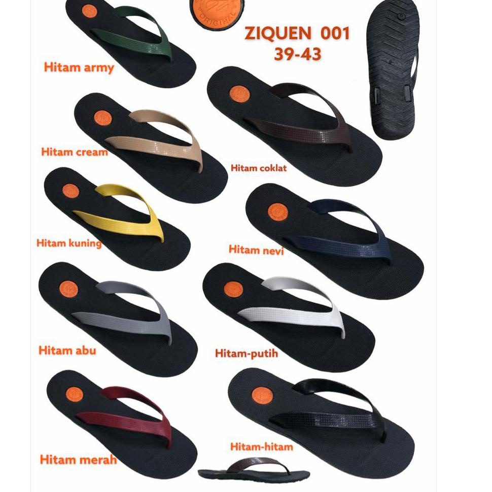 ♫ Sandal Jepit Pria ziquen_sandal keren ❀