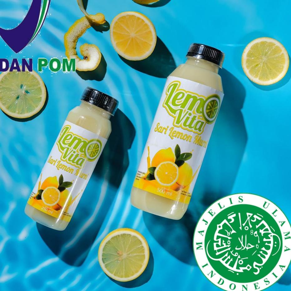 

Original BPOM PAKET 1 Liter Lemovita Fresh Sari Lemon Jus Lemon Halal !!!