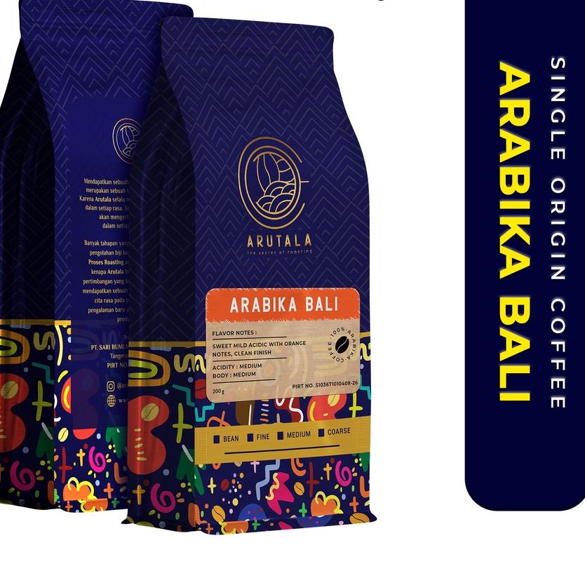 

➮ ARUTALA kopi Bali Arabika 200 gram ➪