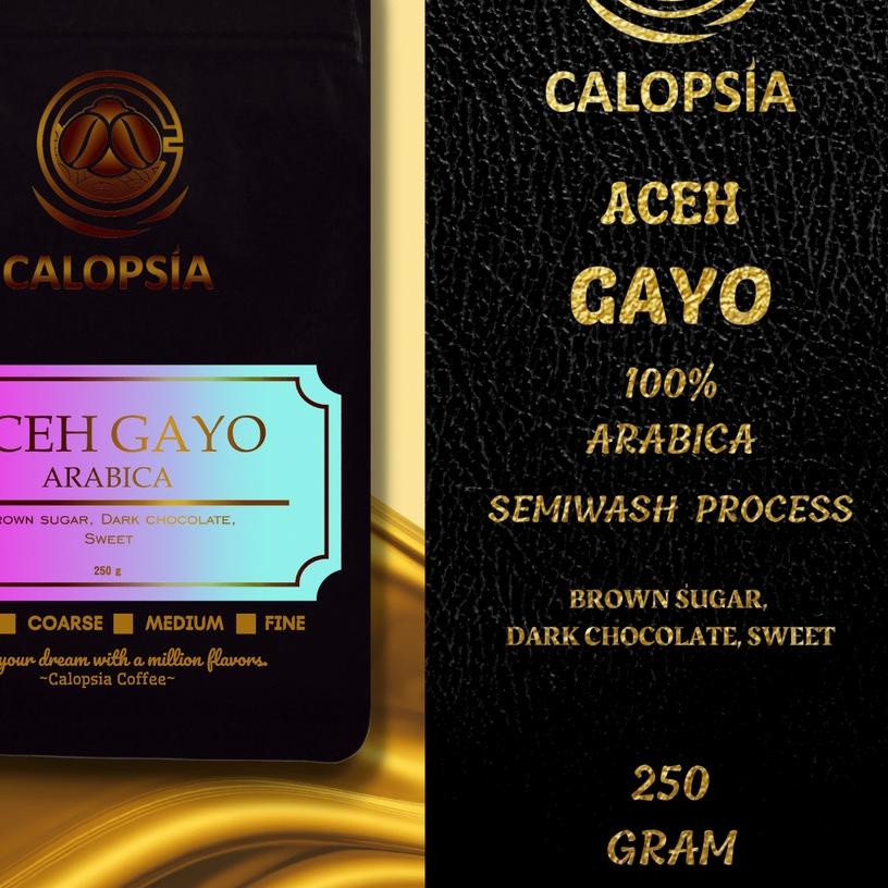 

❀ CALOPSIA Kopi Aceh Gayo Arabica Single Origin 250 Gram (Specialty Grade 1) | Kopi Arabica Gayo | Kopi Arabika Aceh | Kopi Aceh Gayo | Aceh Gayo Coffee | Kopi Arabica | Aceh Gayo Arabica Coffee ♣