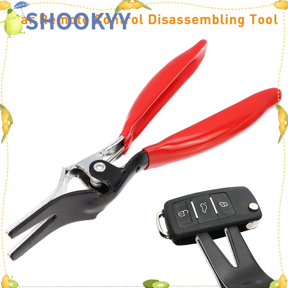 Chookyy Tang Bongkar Pasang Kunci Lipat Pin Tetap Pembuka Alat Memperbaiki Flip Kunci Mobil Hand Tools Hose Removal