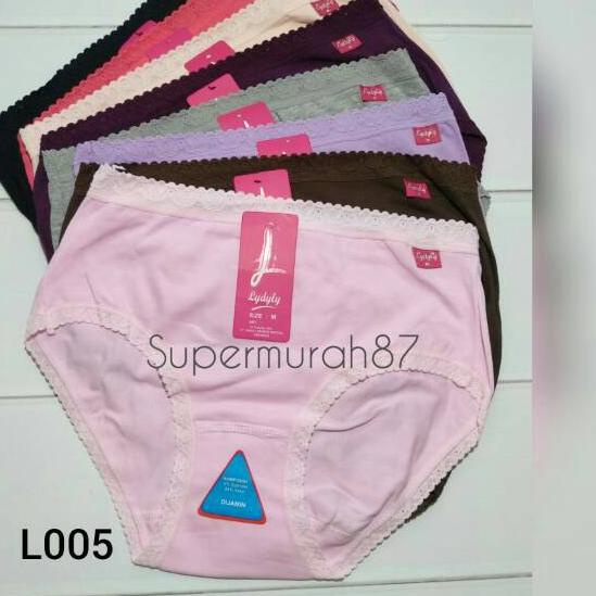 (6pcs) cd LYDYLY L005 / CD LYDYLY / CD LYDYLY renda / LYDYLY / celana dalam LYDYLY / L005