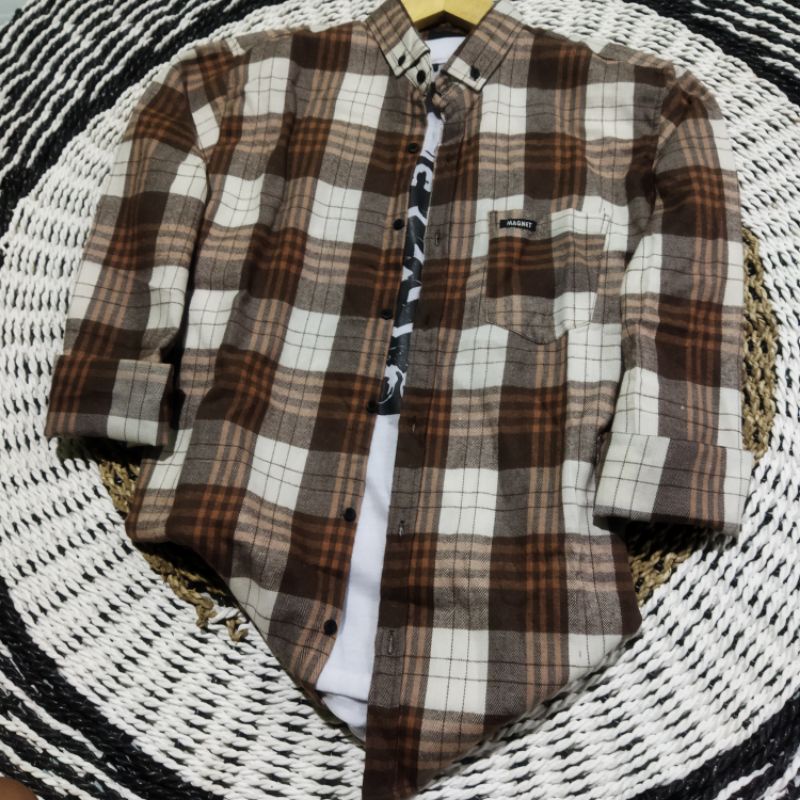 Kemeja Flanel Lengan Panjang Pria Wanita Import Terbaru Motif Kotak Kualitas Premium Fashion Flanel Wanita Terpopuler Flanel Terlaris Flanel Masa Kini Atasan Wanita Baju Wanita Hem Flanel Lengan Panjang Distro Import Kualitas Premium Terlaris Bestseller-L1