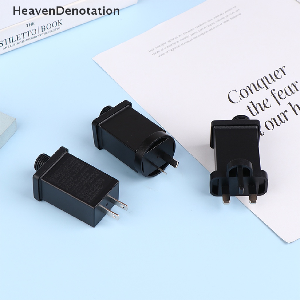 [HeavenDenotation] 1pc Adaptor Listrik IP44 British Amerika Australia Standar Trafo Daya HDV