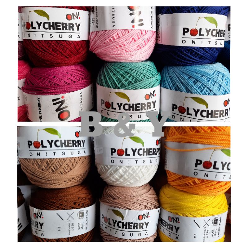 Benang Rajut Polycherry
