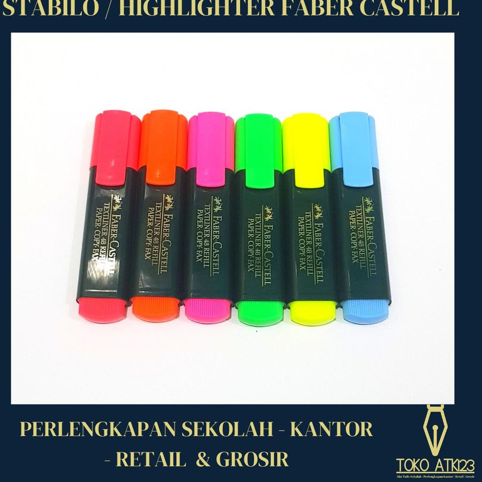 

C94 Highlighter / Stabilo Original Merk Faber Castell PALING DIMINATI ひ