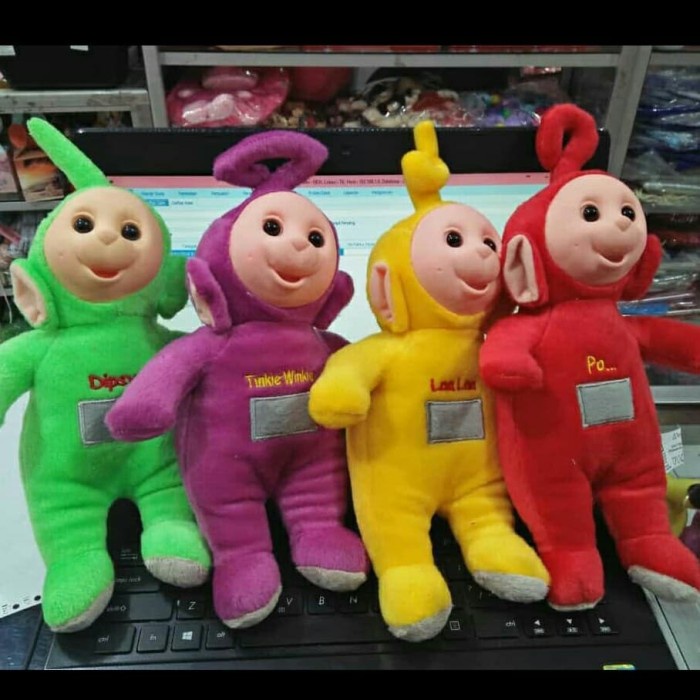 ✨ BISA COD ✨ boneka set Teletubbies 30cm 4pc