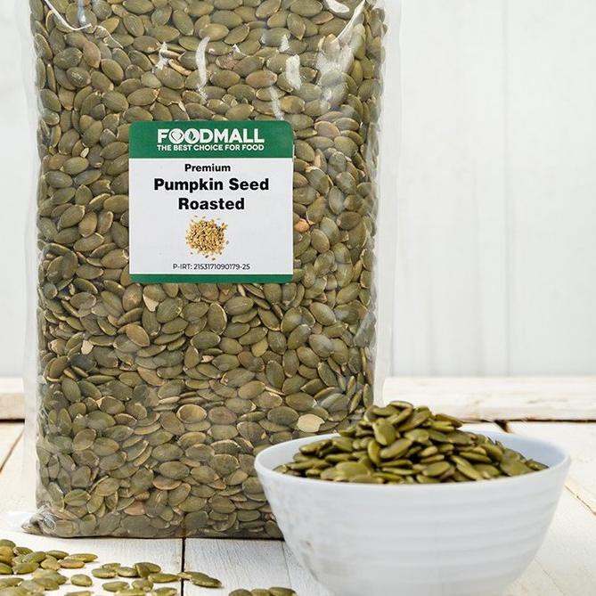 

☜ Pumpkin Seeds ROASTED 1 kg / Biji Labu Panggang 1000 gram ➸