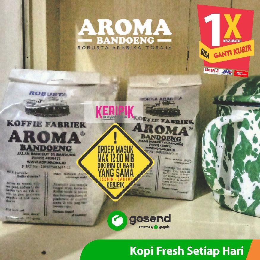 

Paling Termurah Kopi Aroma Bandung Robusta Moka Mokka Arabika Toraja semua Varian 250 gr Spektakuler