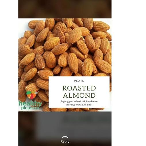 

♣ ROASTED ALMOND PLAIN 300G ➽