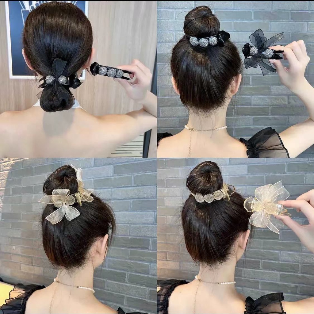 Jepit Rambut Korea Fashion Jedai Wanita Elegan Motif Terbaru Import