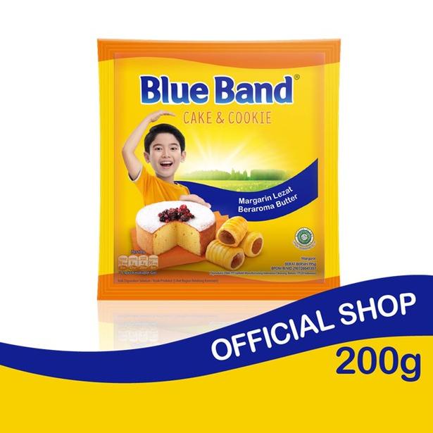 

[KODE 77] Blue Band Cake & Cookies Margarin Bahan Kue 200 gr