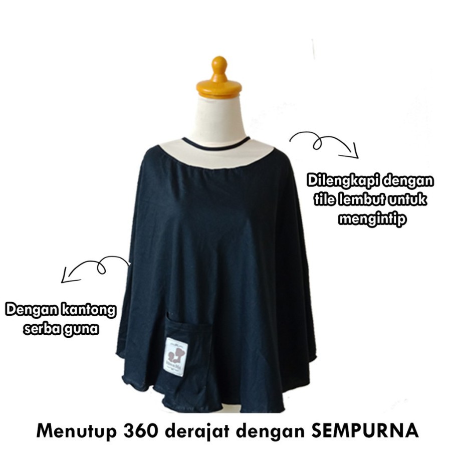 Mere - APRON O / Apron menyusui 360 derajat / APRON O PRINT MOTIF