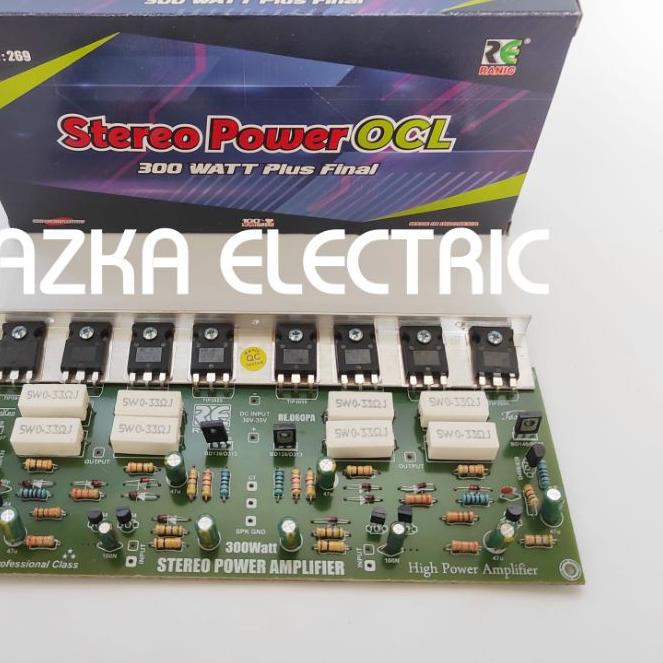 ◄ Kit Power Amplifier OCL 300W Stereo ◊
