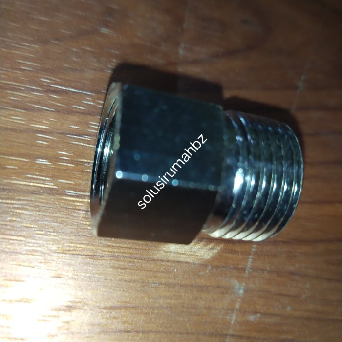 KONEKTOR POMPA 12v DC SOK DRAT DALAM 18MM X LUAR 1/2&quot; sambungan 18 mm