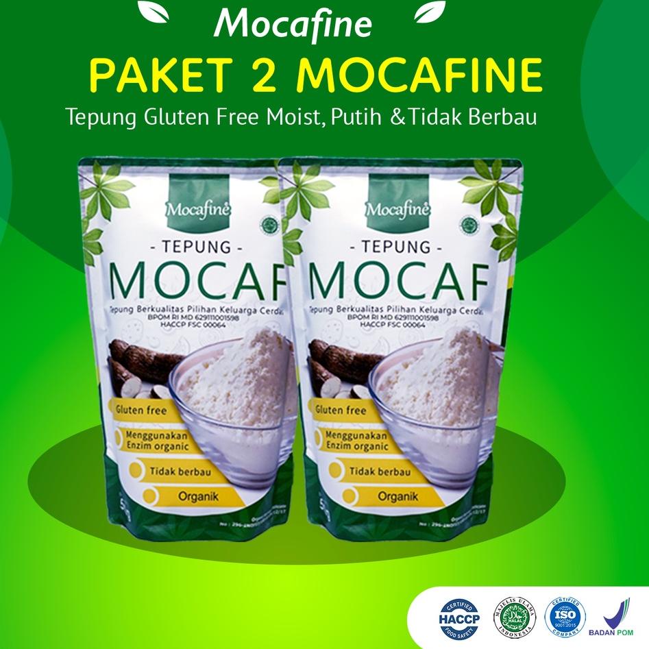 

✴ [Paket Hemat] Mocafine Tepung Mocaf - Gluten Free - Organik - 2 pcs - 500 gr ✰
