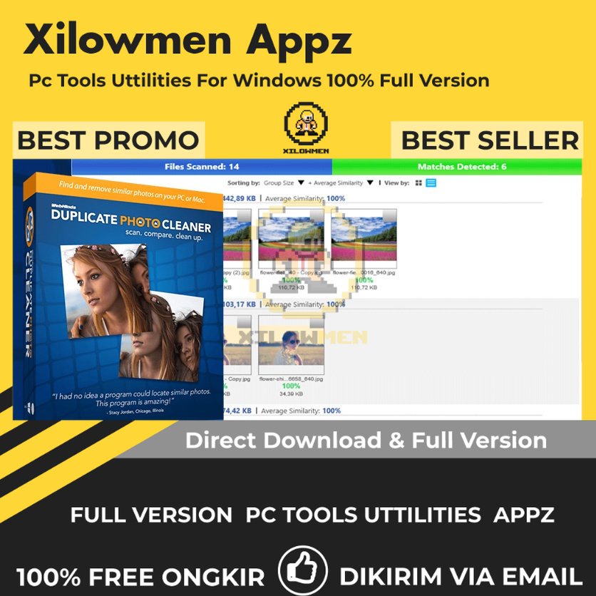 [Full Version] Duplicate Photo Cleaner Pro PC Tools Software Utilities Lifetime Win OS - Perangkat lunak untuk mencari dan menghapus foto duplikat