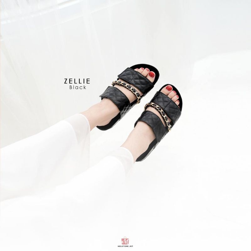 Damelia Melstore jkt sandal wanita Zellie flat DAMELIA MELSTORE JKT