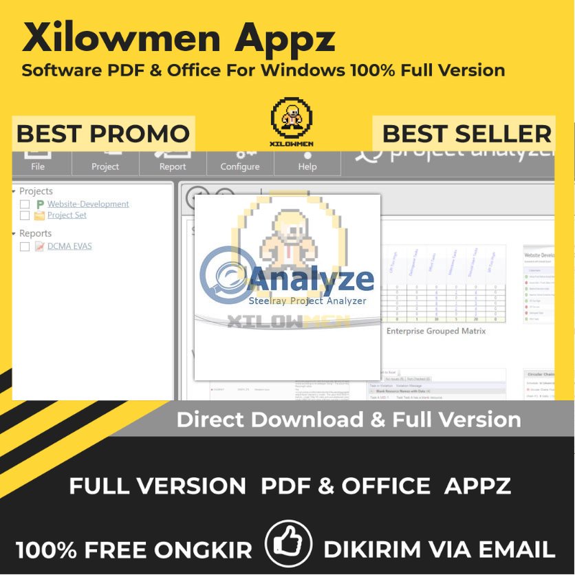 [Full Version]  Steelray Project Analyzer Pro PDF Office Lifetime Win OS