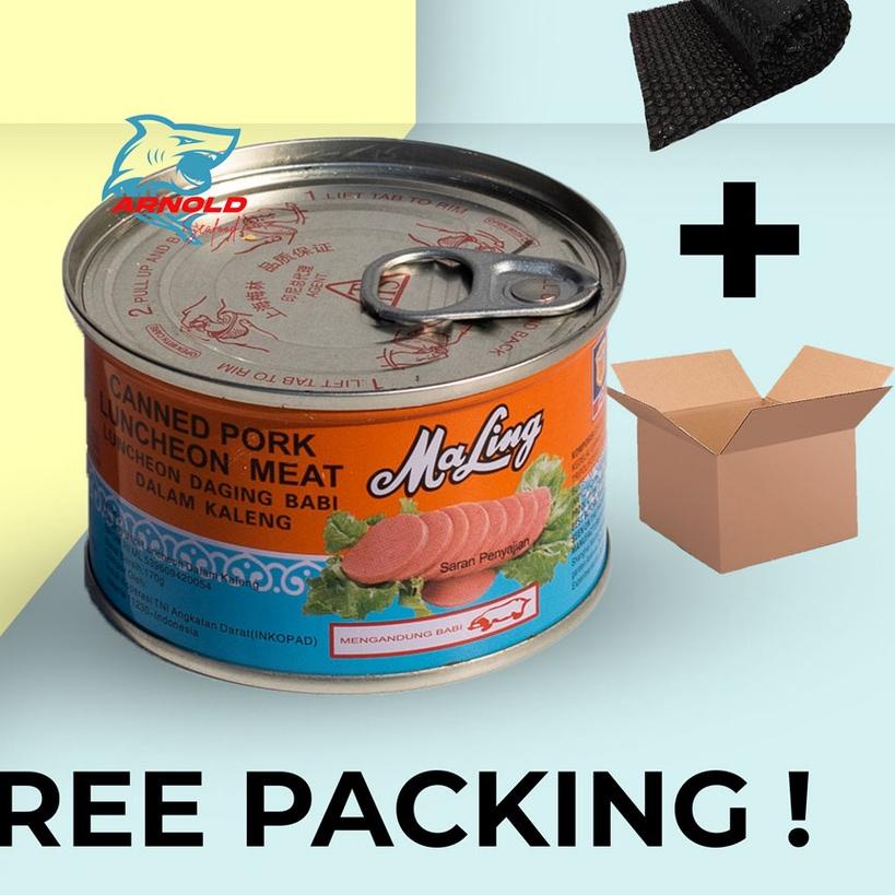 

➹ Maling Canned Pork Daging Babi Maling Luncheon Meat 397g TTS Brand / Maling TTS 397g ♪