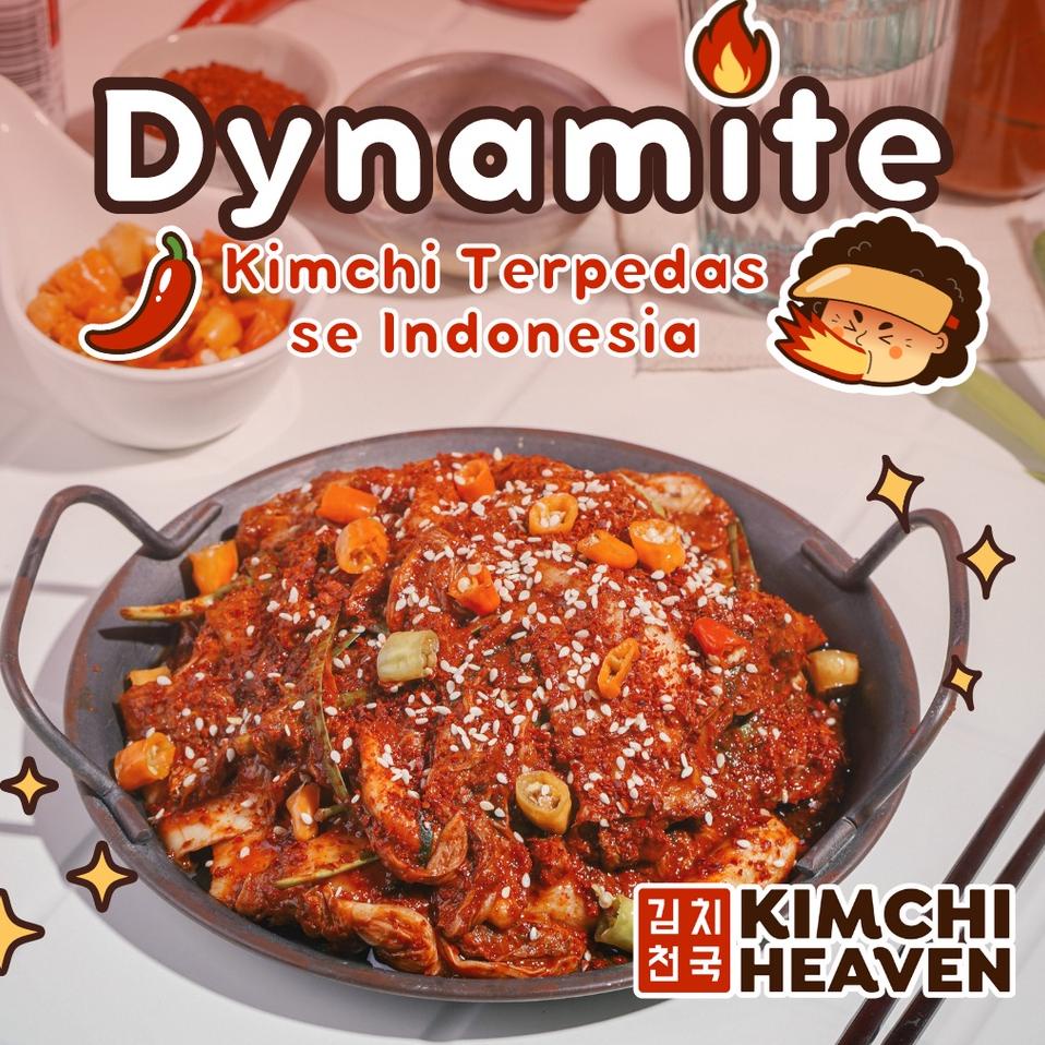 

➢ Dynamite Kimchi 500g Kimchi Heaven Kimchi Terpedas / Bul Kimchi / Spicy Hot Kimchi Pedas Korea Halal Makanan Korea Asli ☊