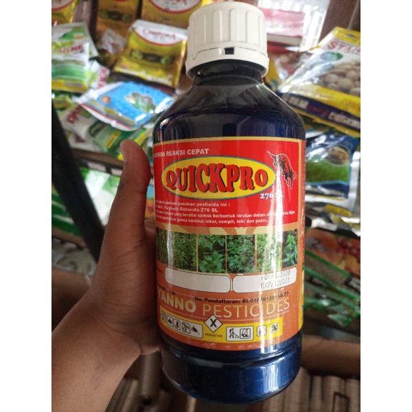 Herbisida QUICKPRO 276 SL kemasan 1 liter