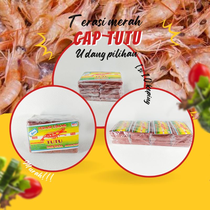 

Terasi udang merah merk TUTU