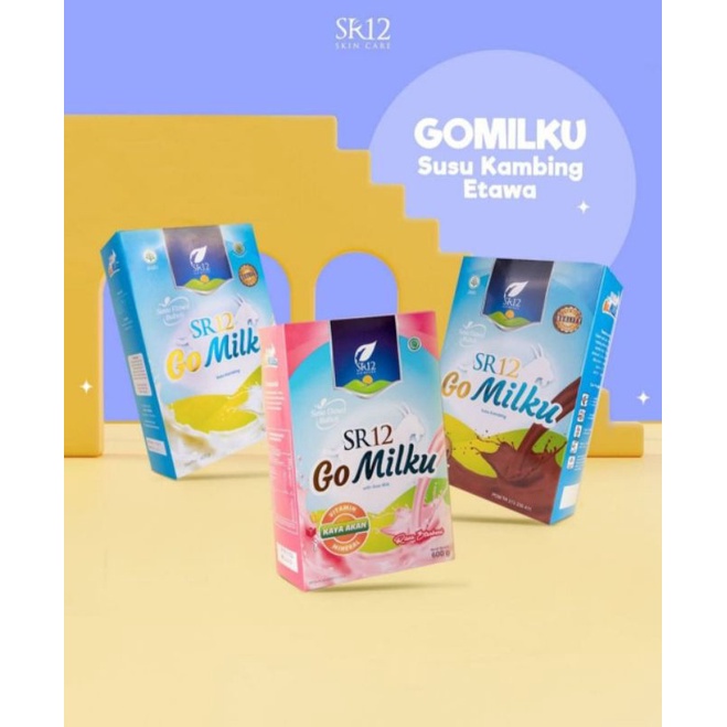 

GOMILKU SR12 Susu Kambing Sehat dan Enak 600gr