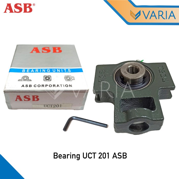 Bearing UCT 201 ASB Diameter As 12 mm Laher Pillow Block Duduk