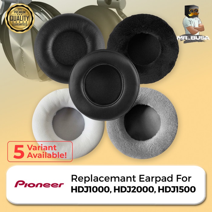 Earpad Busa Pioneer HDJ1000 HDJ2000 HDJ1500 HDJ 1000 HDJ 2000 HDJ 1500