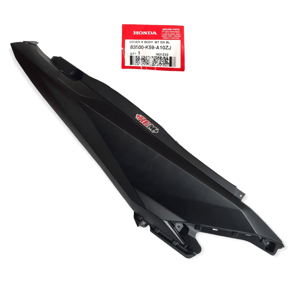 83500-K59-A10 ZJ ZV RSW ZD COVER TUTUP BODI BODY BELAKANG SAMPING KANAN VARIO150 VARIO 150 LED 2015 