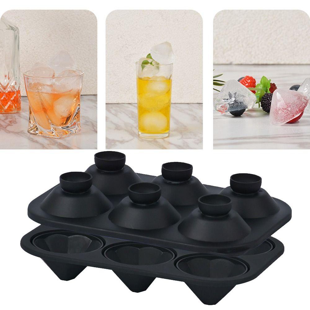 Solighter Besar Ice Ball Maker Bar Cepat Keren Gadget Alat Dapur DIY Minuman Chiller