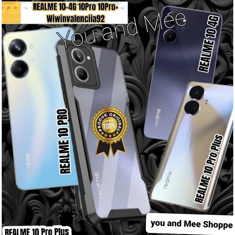 ORI ! Fuze IPACKY X.U.N.D REALME 10Pro+ Realme 10PRO Realme 10 4G Softcase Plus Black-Hitam/Gelap Crack Armor Airbag Anti Fall/Hardcase Transparant-Transparent-Transparan Bening Clear CASING-Soft Case Samping/ipaky Hard Lite TPU 10 Pro Plus 2023 2022