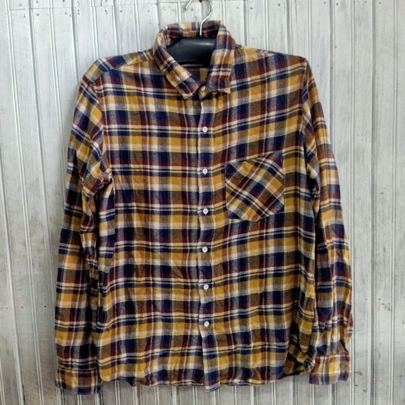 Flanel Shirt Tomorrowland Melton check Made In japan