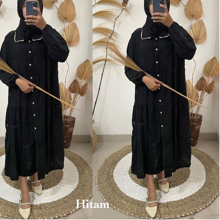 ✤ Midi dress oz/gamis oz/tunik oz/dress oz/ midi new oz/midi dress cotton poplin oz/bestseller oz/oz