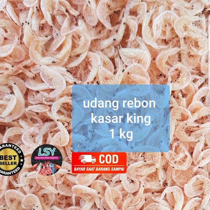 

✥ ikan asin udang rebon kasar super / hepi kasar 1kg ♟