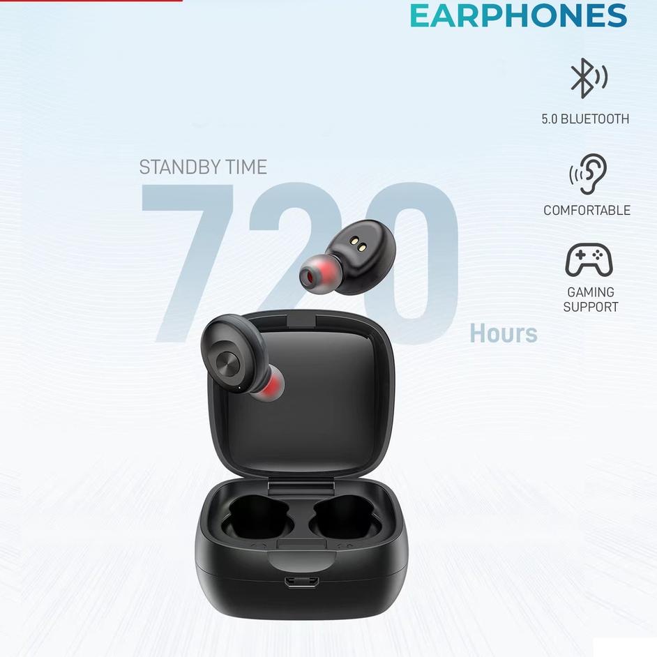 Ready Terjamin MOFIT Headset Earphone MO-16 Blueatooth 5.0 True Wireless Stereo TWS Earbuds
