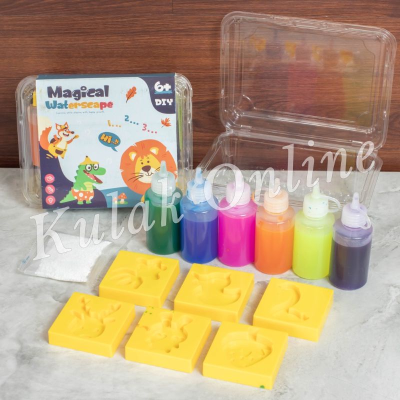 Mainan Magical Waterscape Cetakan Jelly