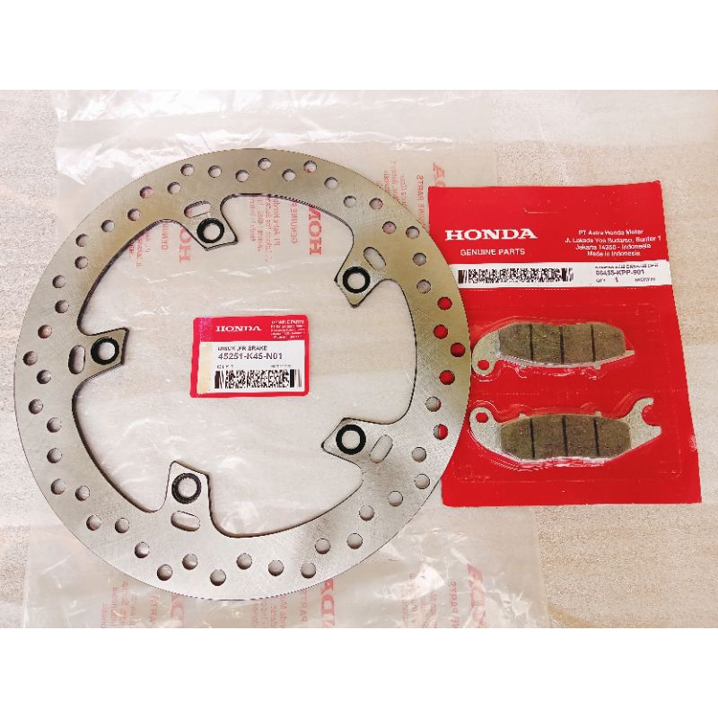 piringan cakram + Dispad cbr 150r depan piringan cakram depan cb150r new LED K45