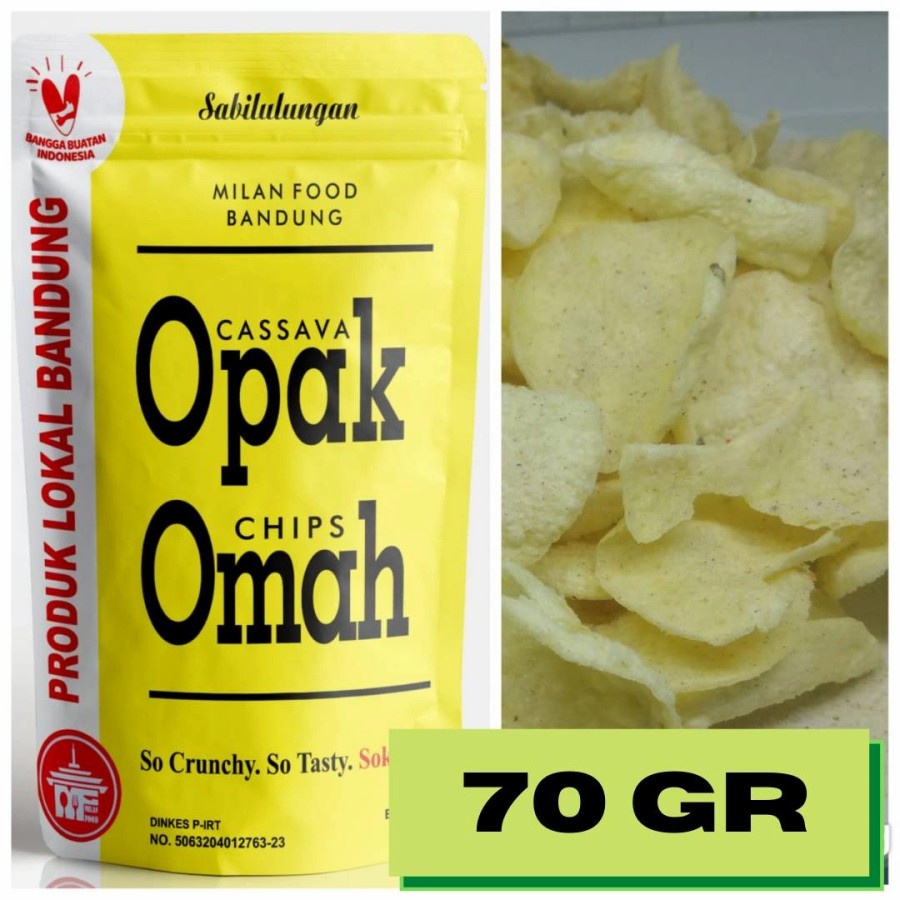 

Keripik opak omah 70 gr - Pedas