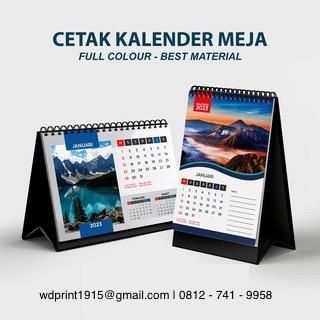 

WDPrint CETAK KALENDER MEJA / DUDUK UK A5 / Print Cetak Custom Desain Kalender Meja Souvenir / Tahun Baru - Dekorasi Calendar Duduk Special Happy New Year