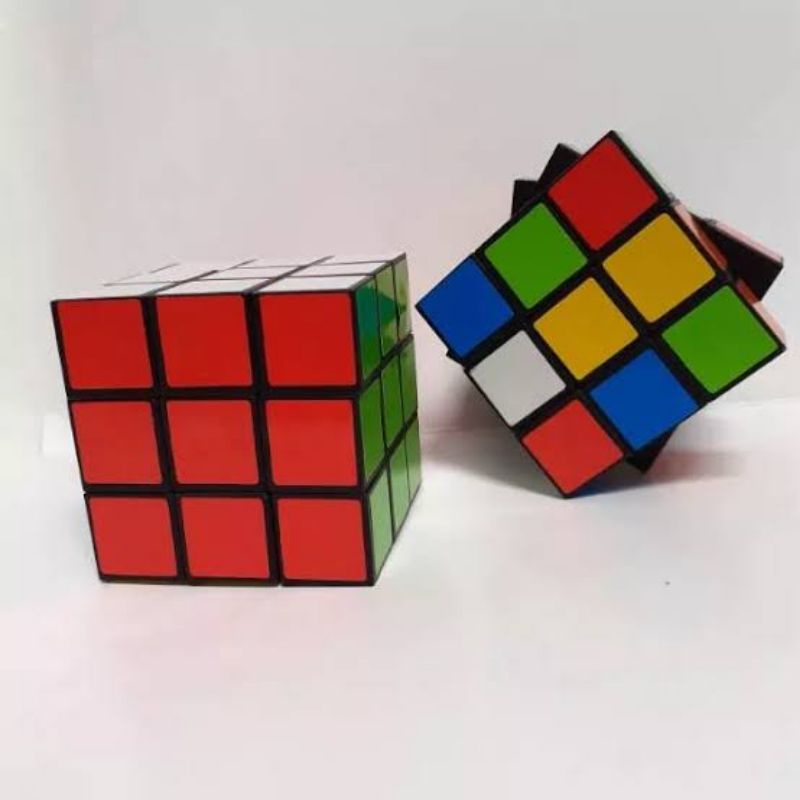 Rubik 3x3 Rubik Kubus Full Color
