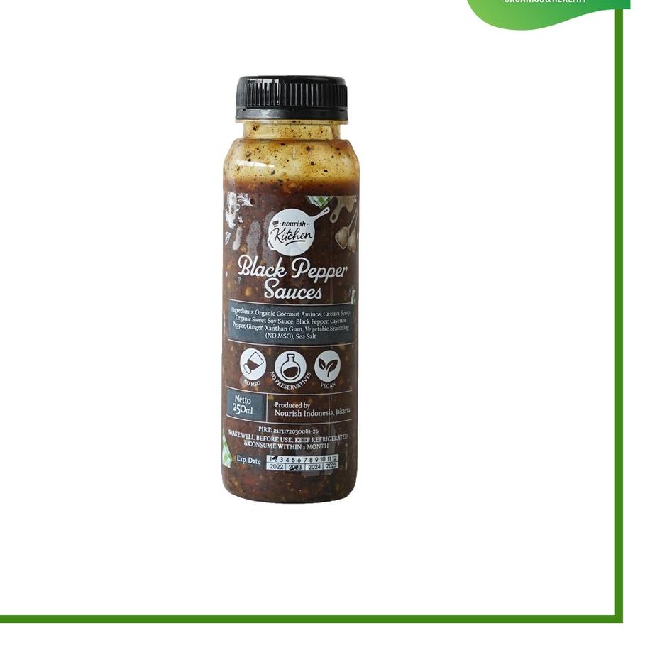 

❇ Black Pepper Sauces 250ml (Saus Lada Hitam NO MSG) ✸