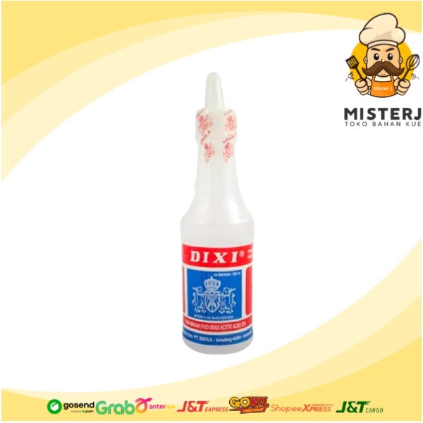 

Cuka Dixi | 150 ML | Dixi Cuka Grade Acetid Acid | Dixi Asam Cuka