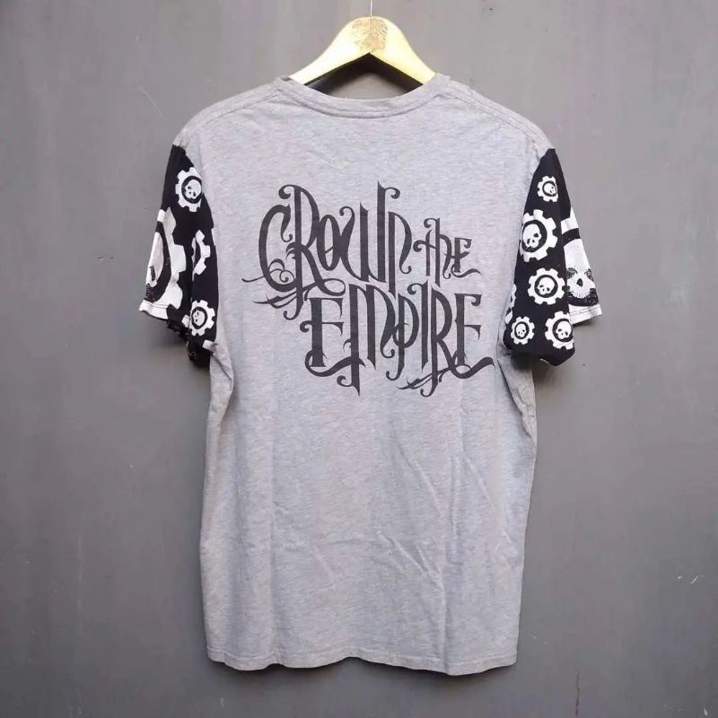 baju kaos band second crown the empire metalcore emo post hardcore